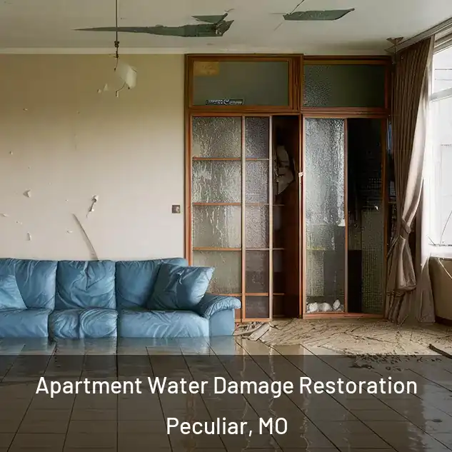  Apartment Water Damage Restoration Peculiar, MO