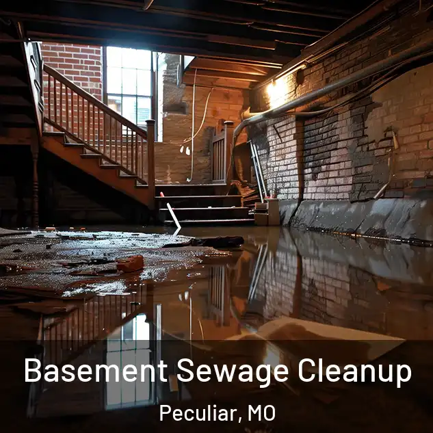  Basement Sewage Cleanup Peculiar, MO