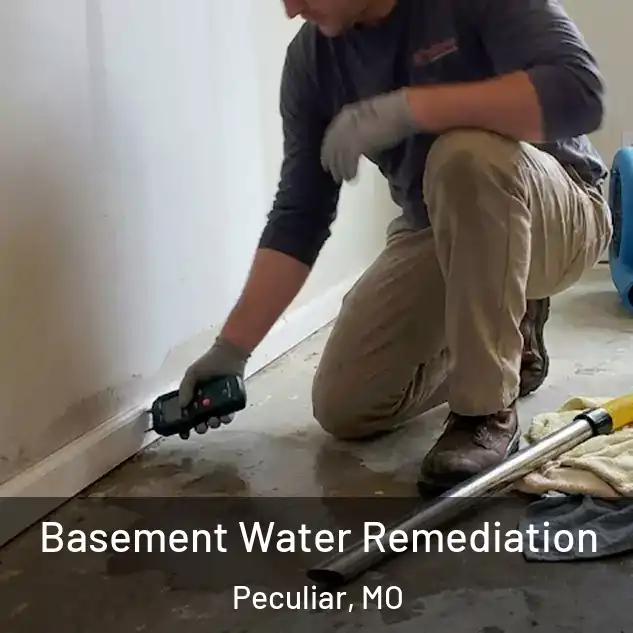  Basement Water Remediation Peculiar, MO