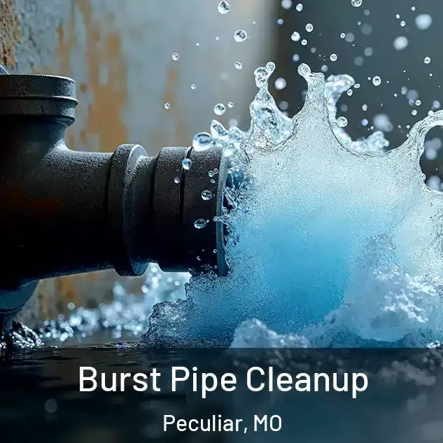  Burst Pipe Cleanup Peculiar, MO