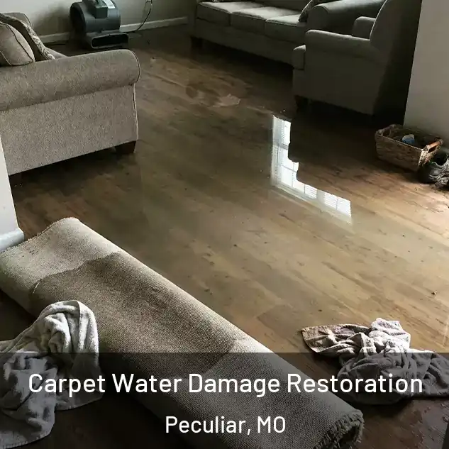  Carpet Water Damage Restoration Peculiar, MO