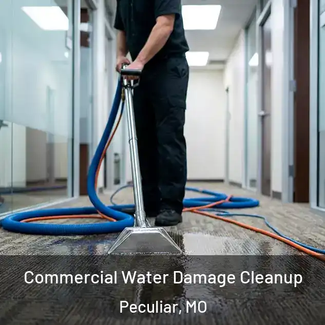 Commercial Water Damage Cleanup Peculiar, MO