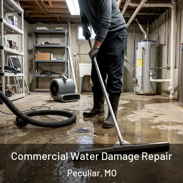  Commercial Water Damage Repair Peculiar, MO