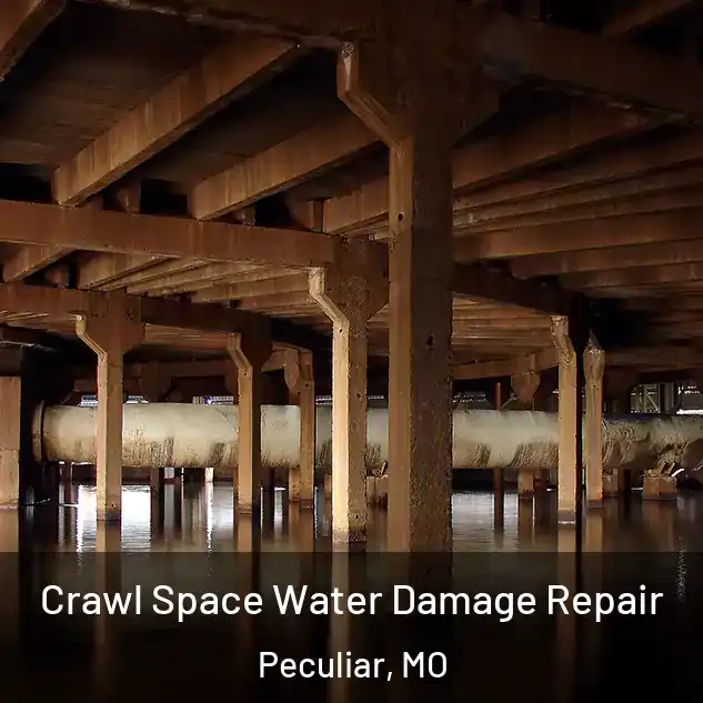  Crawl Space Water Damage Repair Peculiar, MO