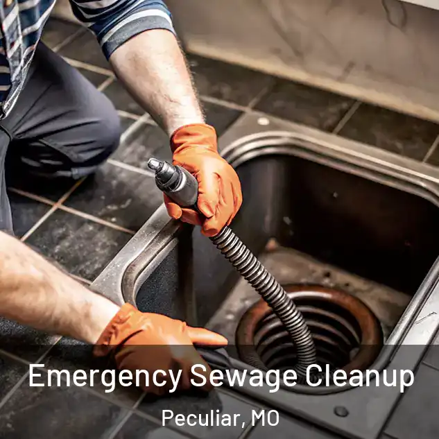  Emergency Sewage Cleanup Peculiar, MO