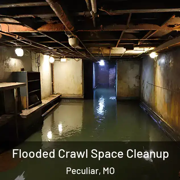  Flooded Crawl Space Cleanup Peculiar, MO