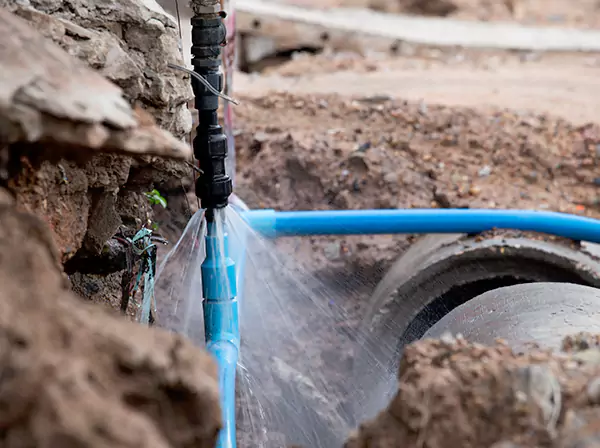 Burst Pipe Cleanup in Peculiar