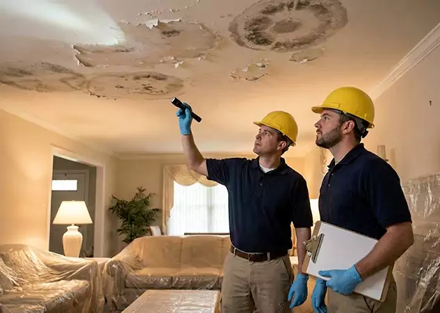 Your Ceiling Moisture Damage Repair Specialists in Peculiar, MO 