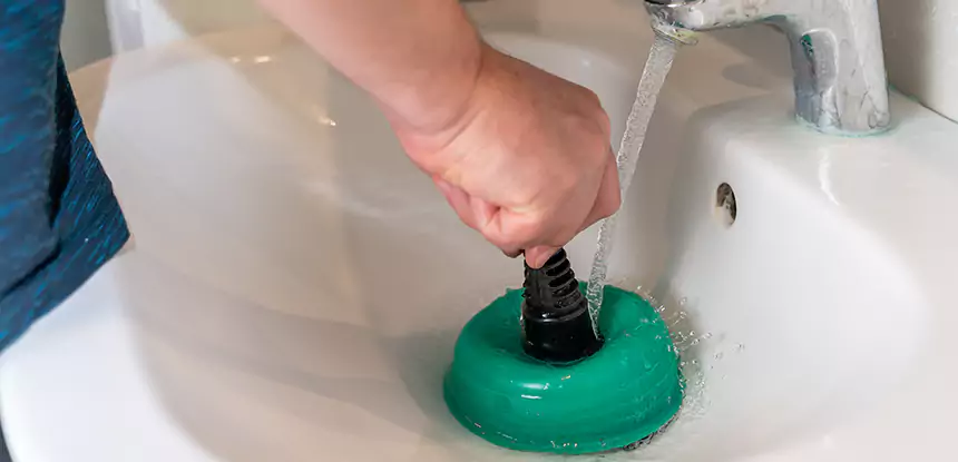 Sink Standing Water Blockage Removal in Peculiar
