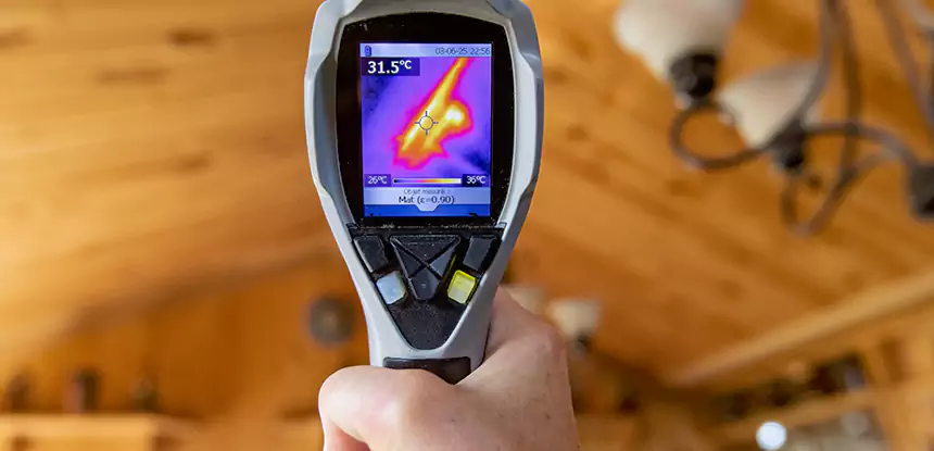 Infrared Camera Roof Leak Detection in Peculiar