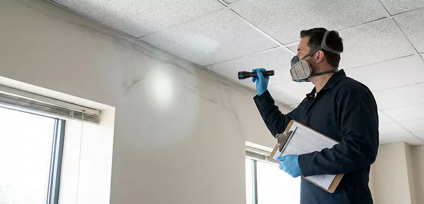 Ceiling Water Damage Inspection in Peculiar