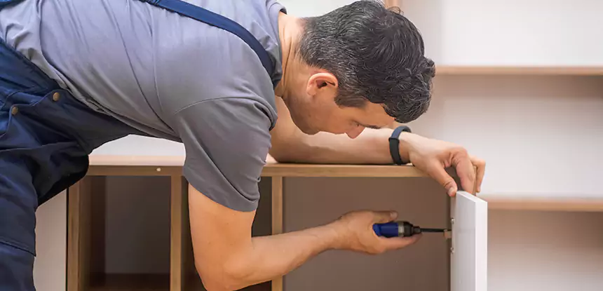 Water Damaged Cabinet Repair in Peculiar