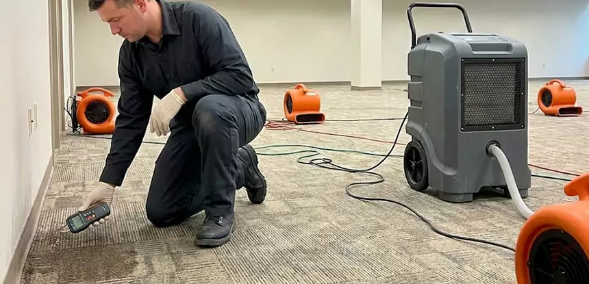 Drying Carpet Padding After Flood in Peculiar