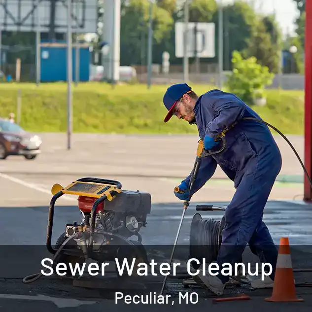  Sewer Water Cleanup Peculiar, MO