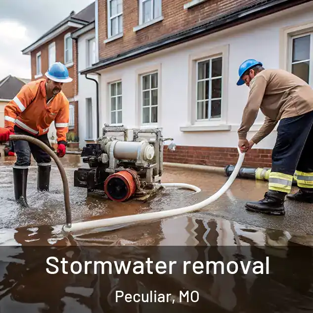  Stormwater removal Peculiar, MO