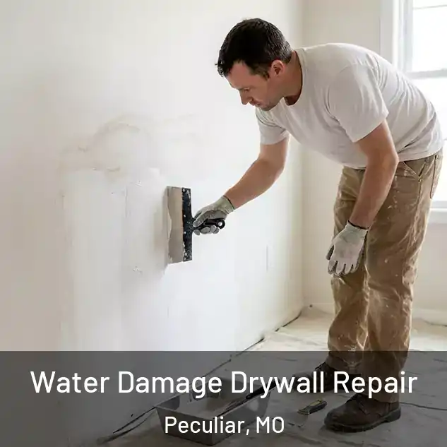  Water Damage Drywall Repair Peculiar, MO